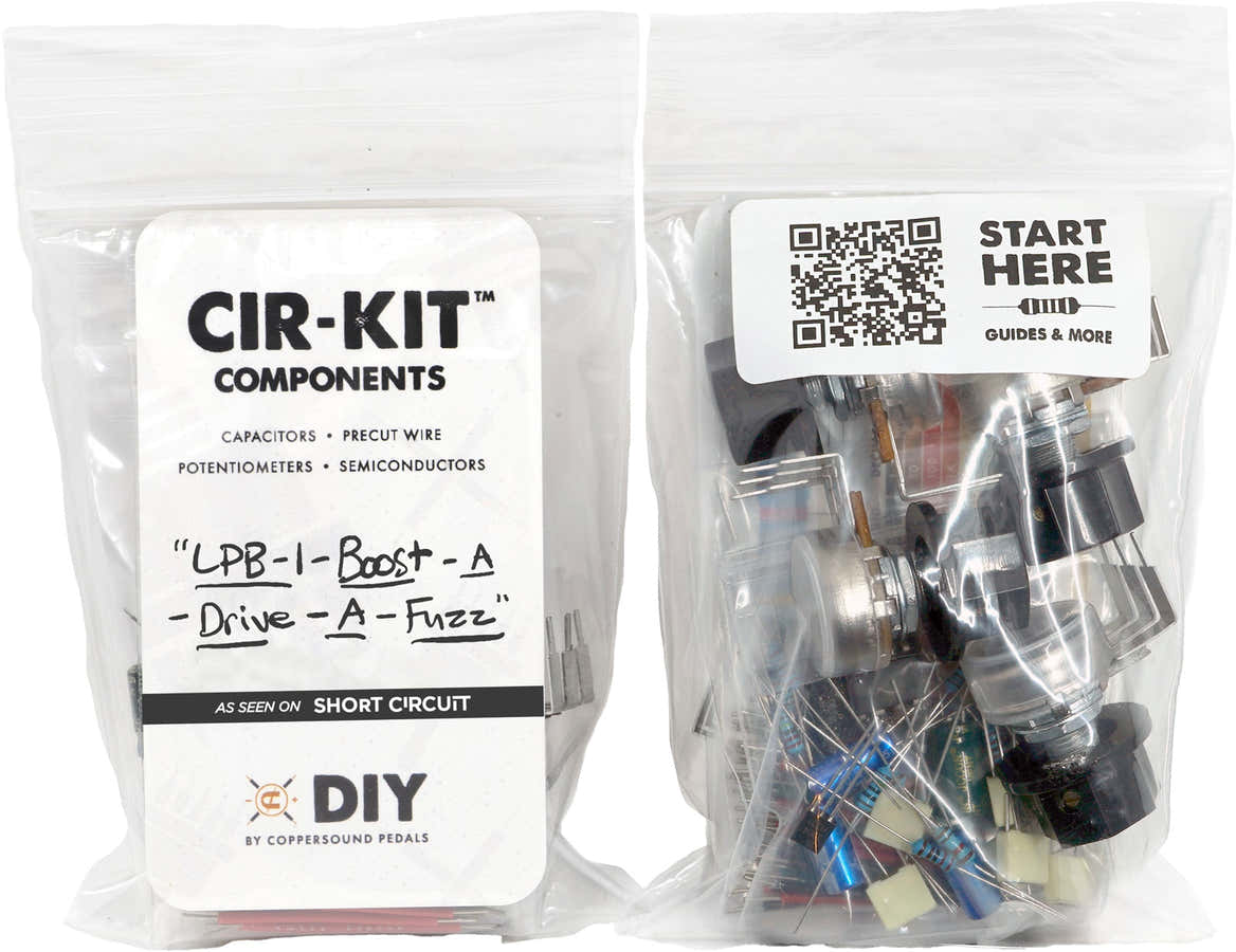 Cir-Kit sacchetto di componenti Lpb-1 Boost-a-Drive-a-Fuzz