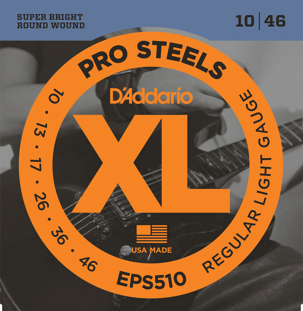 EPS510 PROSTEELS ELECTRIC GUITAR STRINGS REGULAR LIGHT 10-46