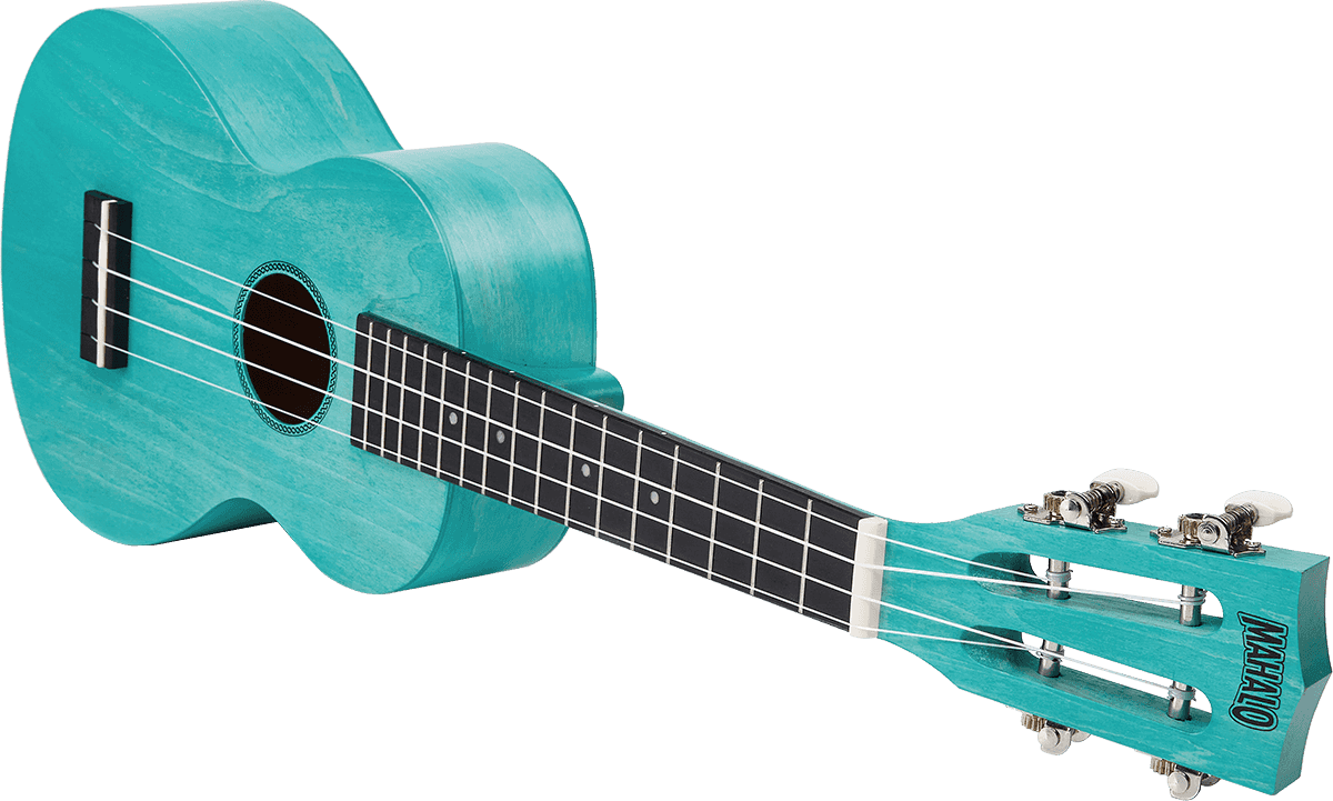 Ukulele Island Concert Blu acquamarina + Custodia