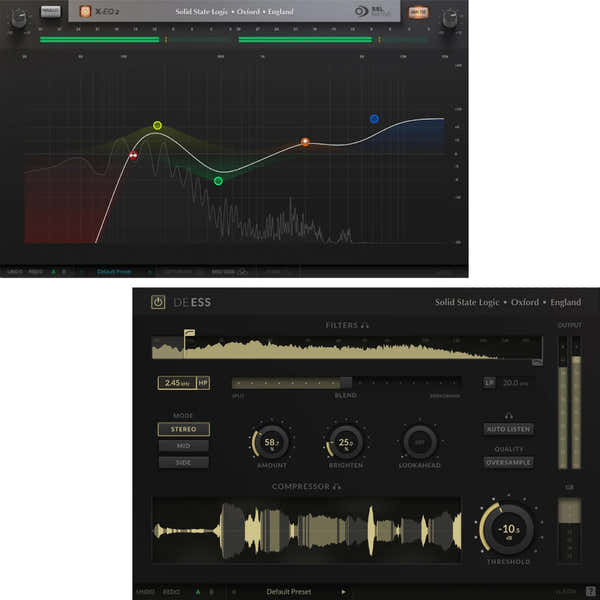 Solid State Logic SSL DeEss e pacchetto X-EQ 2