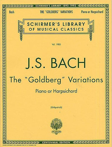 J.S. Bach Le variazioni Goldberg - Clavicembalo