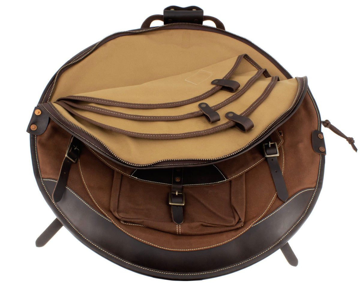 Borsa per Piatti 24" Zaino - Marrone