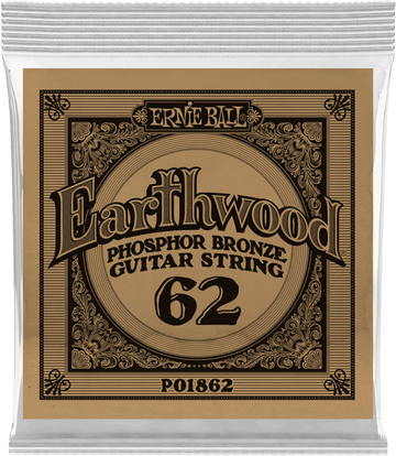 .062 EARTHWOOD PHOSPHOR BRONZE ACOUSTIC GUITAR STRINGS
