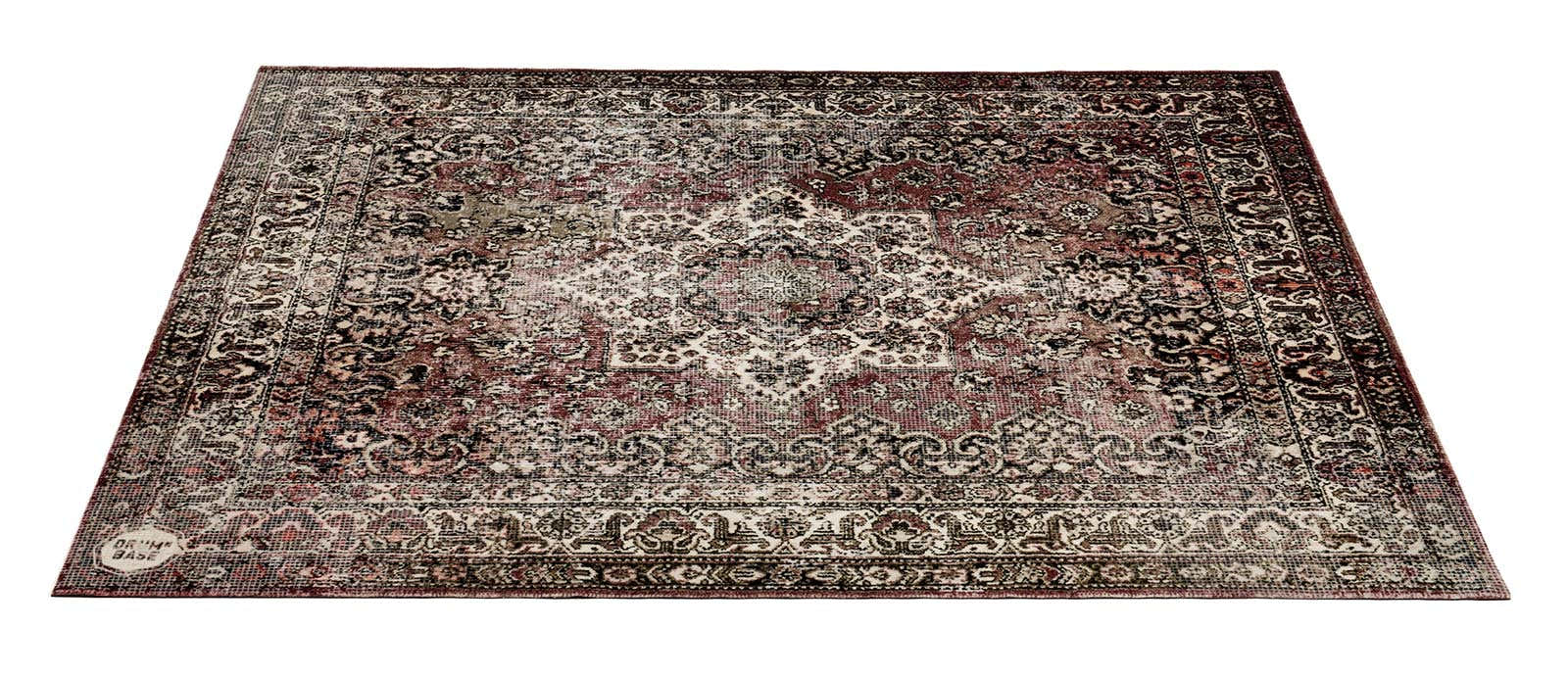 VP185-CLW - VINTAGE PERSIAN STAGE / DRUM MAT 1.85 X 1.60M ANTI-SLIP - CLASSIC WORN