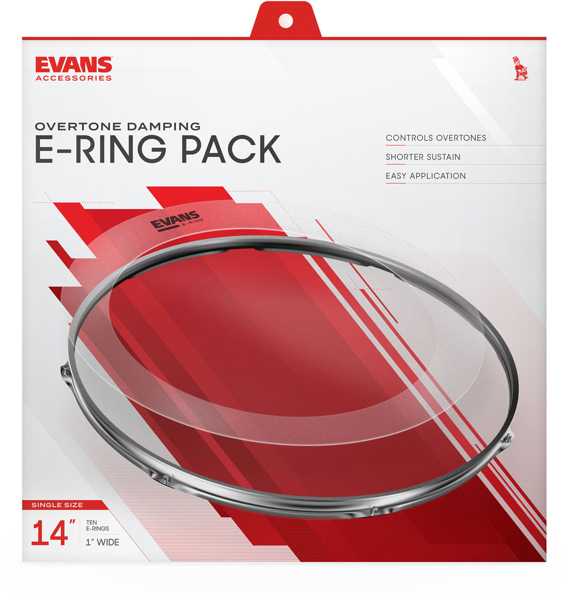 E14ER1 - Confezione di ricambio E-Ring 14" (larga 1")