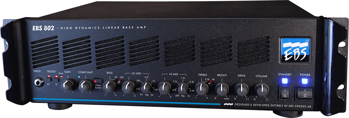 802HD BASS AMP HEAD 750 W 2 OHMS