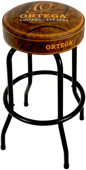 Sgabello nero e marrone 30"