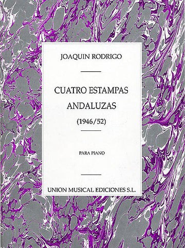 JOAQUIN RODRIGO - QUATTRO STAMPE ANDALUSE PER - Pianoforte solo