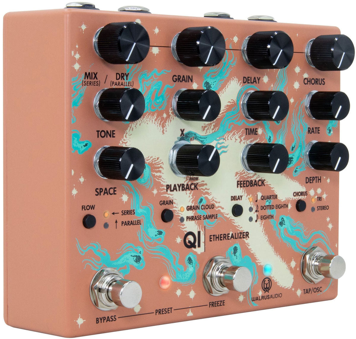 Qi Etherealizer Terracotta - Reverb Delay Chorus Granular Effect
