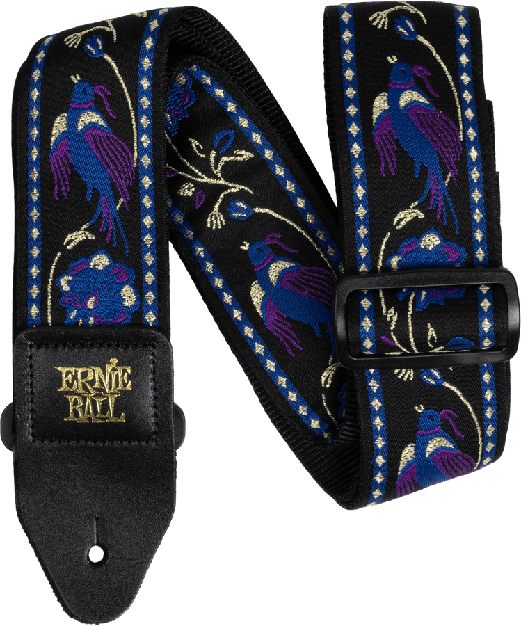 Tracolla Jacquard Purple Pleasant Pheasant