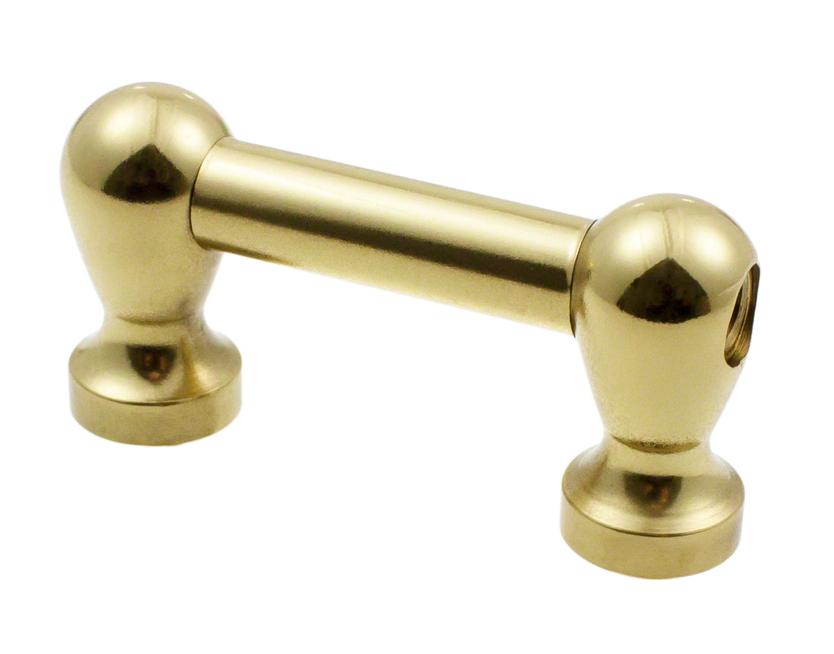 Blocchetto Tubolare - 38mm - Ottone - A Singolo Tirante (X1)