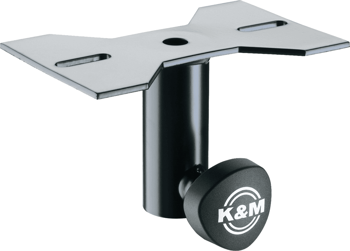 K&M 19580-000-55 ADAPTATEUR NOIR 35MM POUR ENCEINTE
