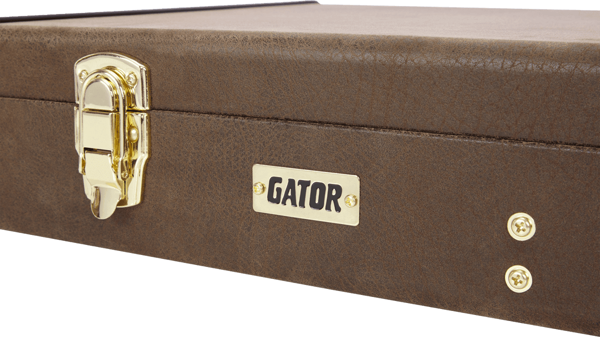 Custodia Elettrica Vintage Marrone in Legno Deluxe - GW