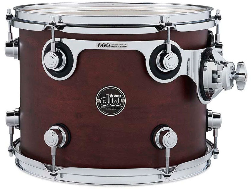 DW Drum Workshop 12X9 TOM PERFORMANCE TOBACCO STAIN