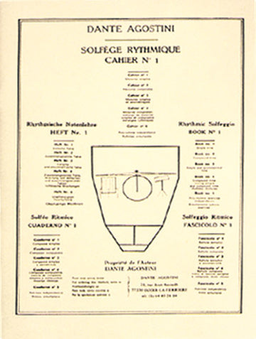 Solfeggio ritmico Vol.1 - Agostini