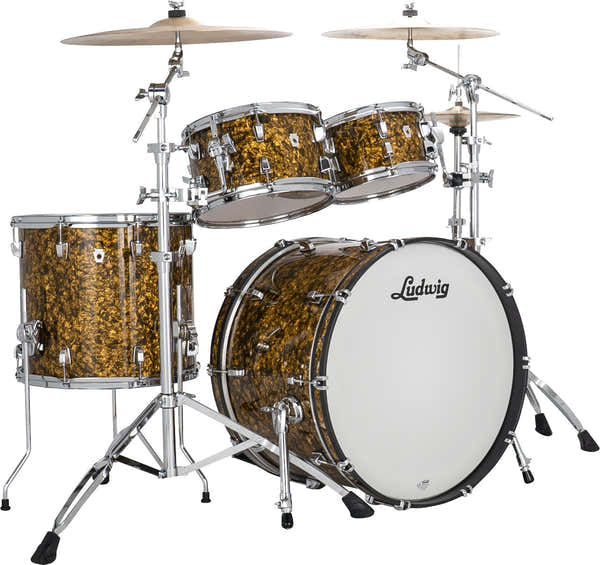 Ludwig Drums Ln34204Ftxa6 - Neusonic 22" Fmod2 - Perla Butterscotch