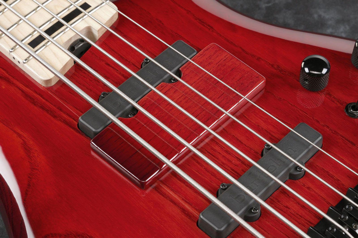 Anb205-Twb Transparent Wine Red Burst Signature Adam Nitti Premium