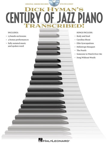 DICK HYMAN - DICK HYMAN'S CENTURY OF JAZZ PIANO TRANSCRIBED! - PIANO SOLO