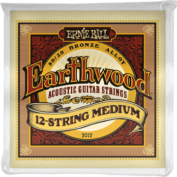 EARTHWOOD ACOUSTIC 12 STRINGS MEDIUM 11-11/52-28 2012