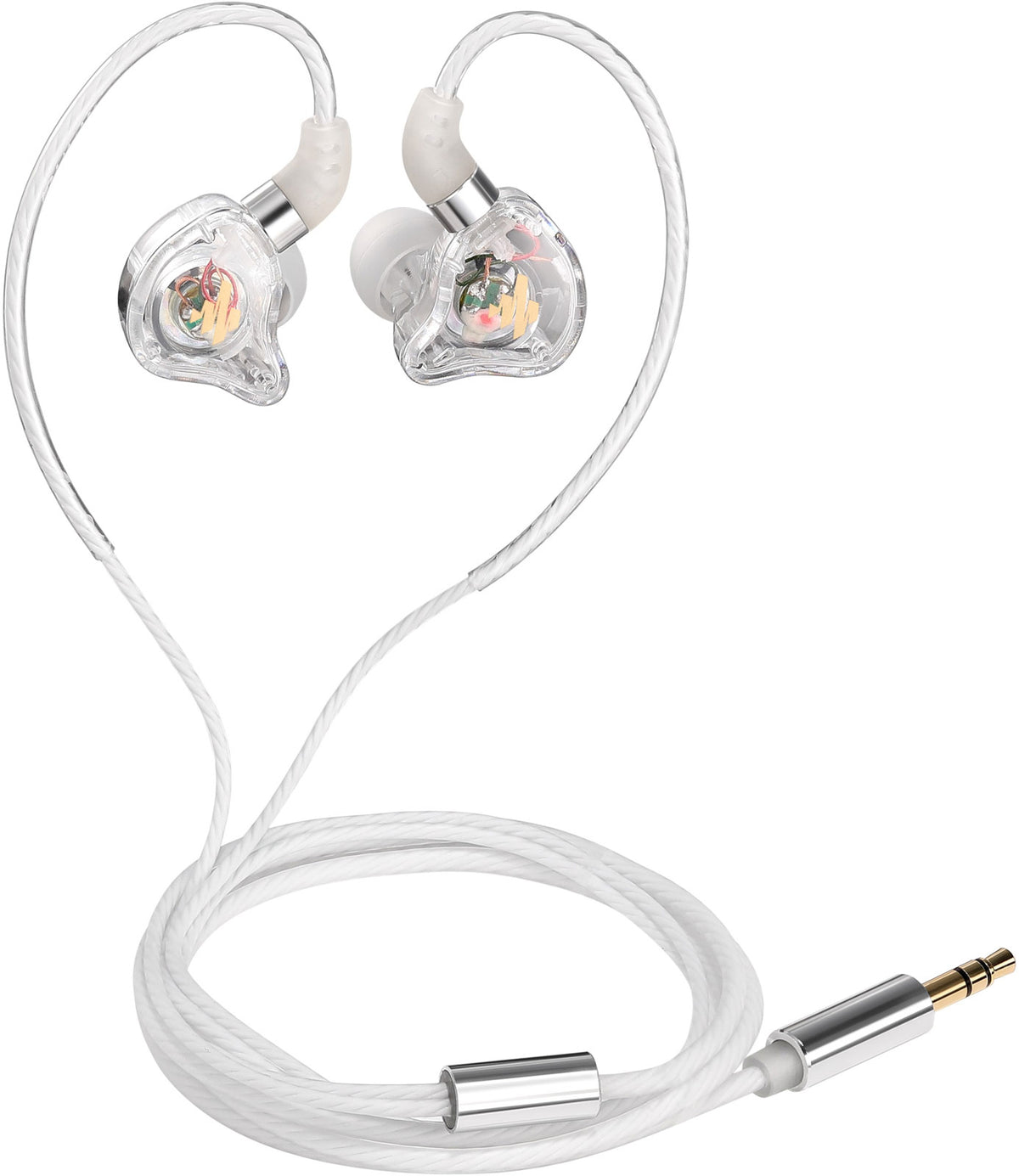 HUSH-I Pro Travel Guitar Bianco