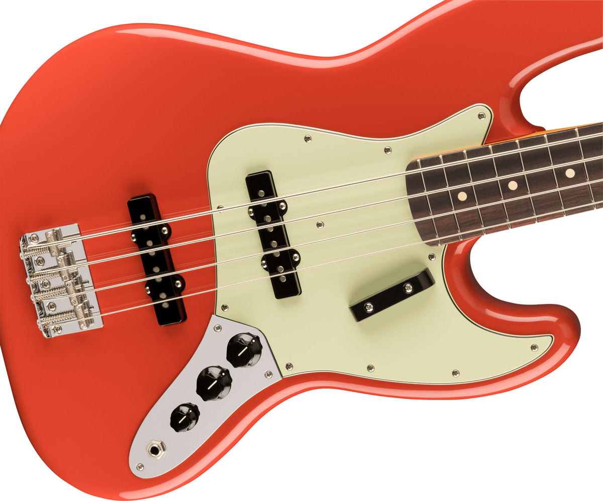 Jazz Bass 60s Vintera II RW Rosso Fiesta