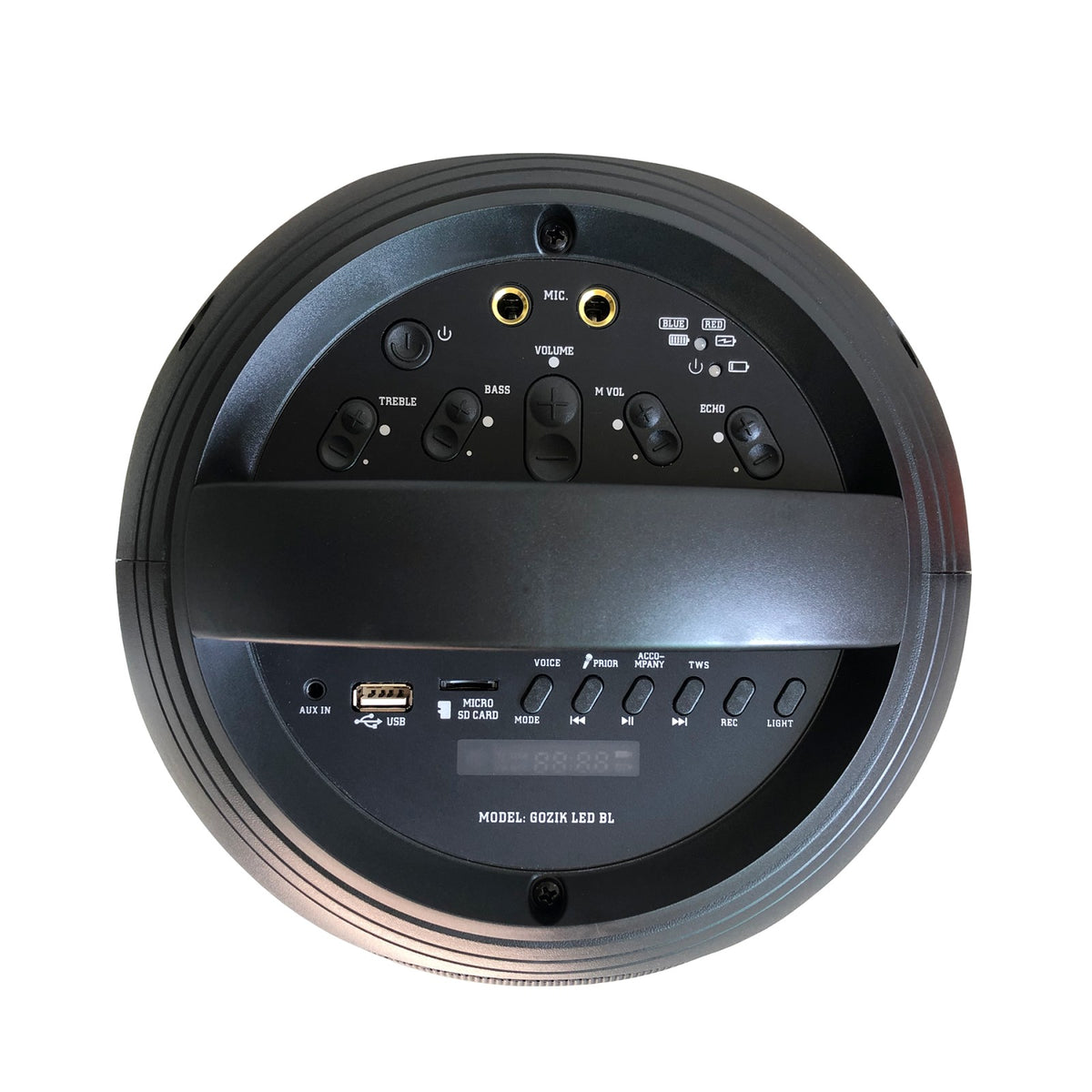 GOZIK LED NERO - SONOR LED PORTATILE