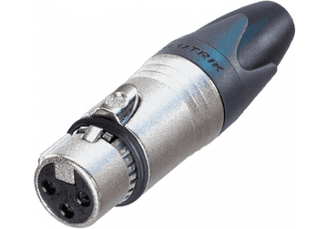 XLR FEMALE PLUG 3-POLE XX SERIES