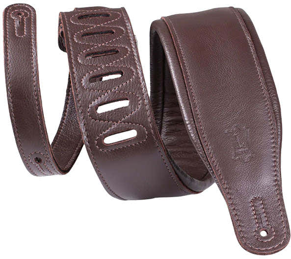 Pelle Premium Imbottita 8,25cm - Marrone Scuro-Marrone Scuro