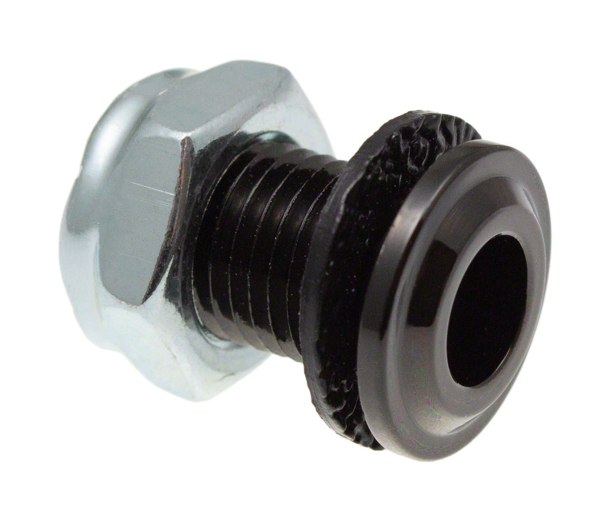 AVH8BK - HOLE VENT NERO DIE CAST 16MM