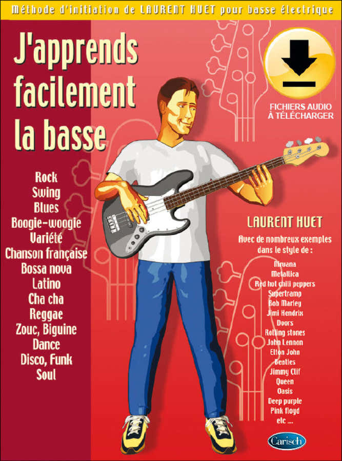 Huet Laurent - Imparo facilmente il basso + Audio