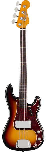 Fender Precision Bass 1962 Signature James Jamerson RW Sunburst a 3 toni