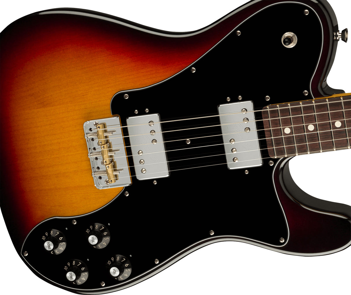 Telecaster Deluxe American Professional II Rw Sunburst a 3 colori