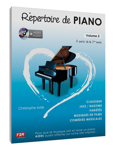 Astie Christophe - Repertoire De Piano Vol.2 + CD