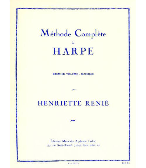 Leduc RENIE H. - METHODE DE HARPE