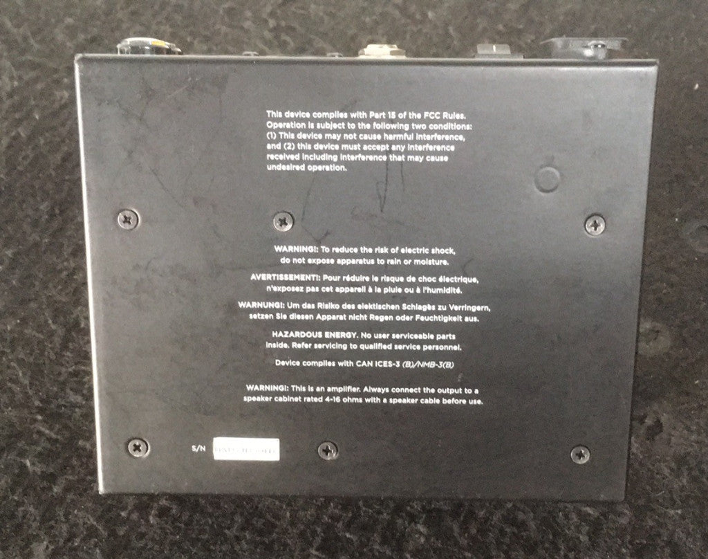 PowerStage 100 Stereo Nero - Stock B