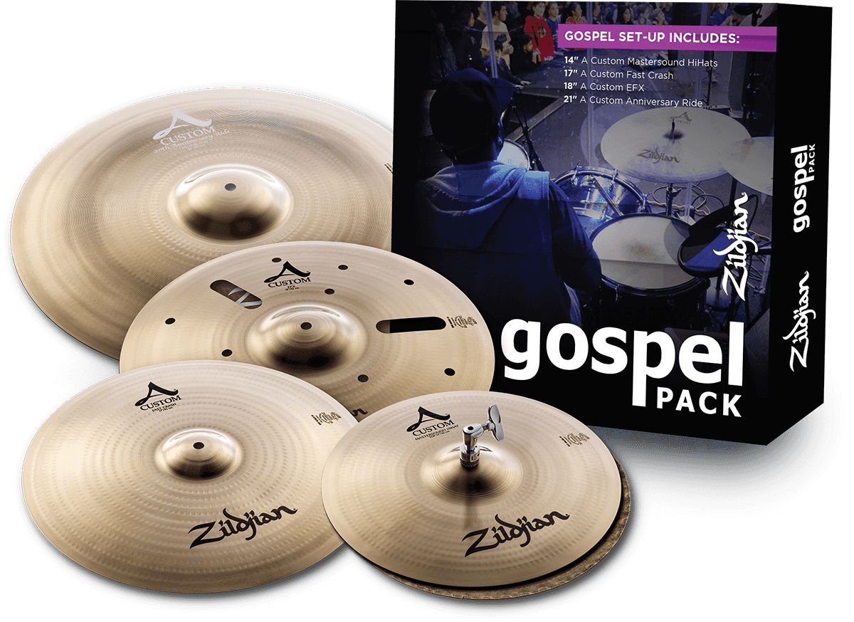 AC0801G - SET PIATTI GOSPEL SERIE A CUSTOM
