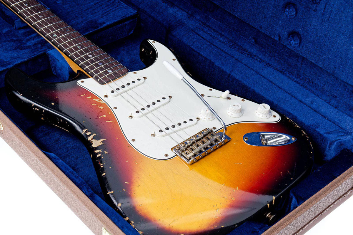60 Stratocaster Heavy Relic Rw Sunburst a 3 colori