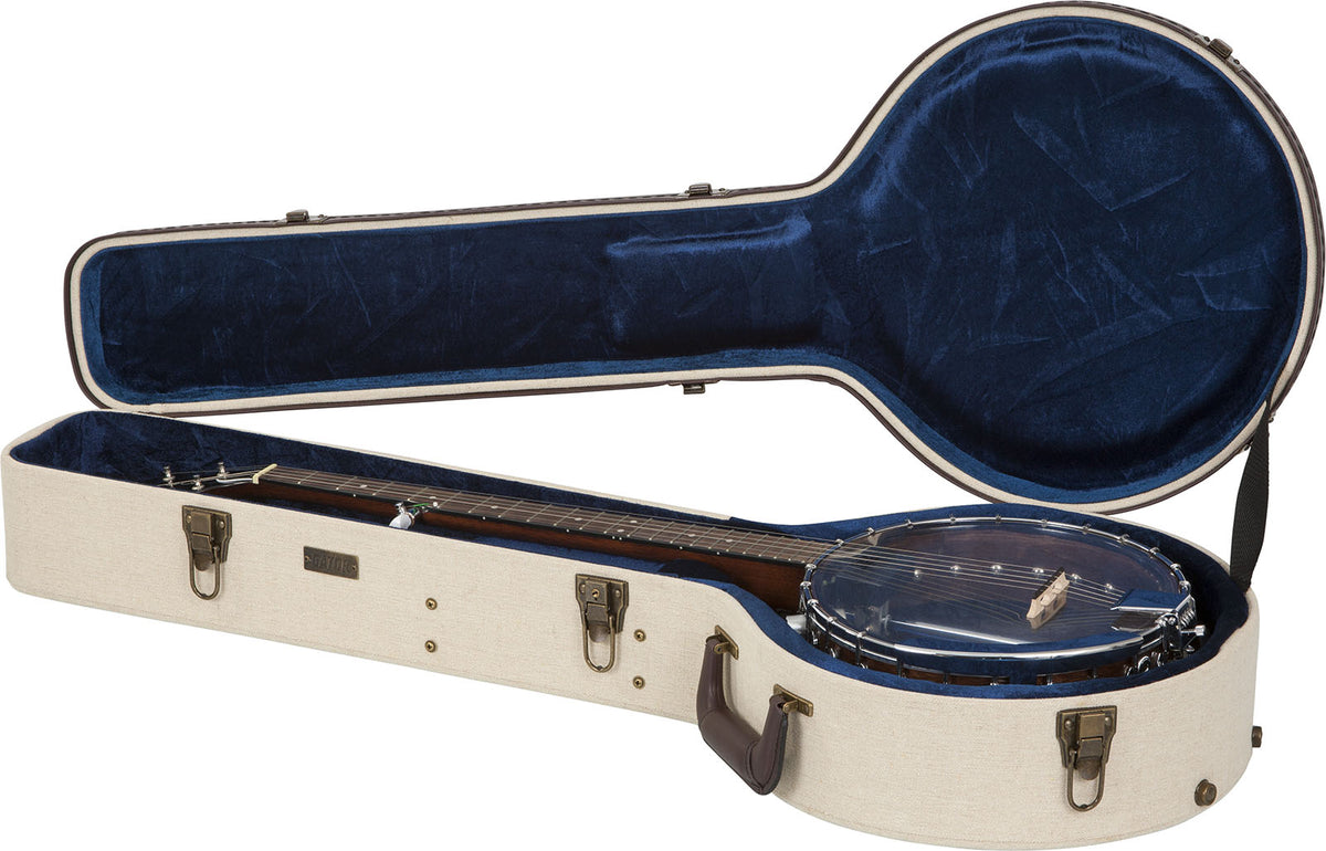 Custodia per Banjo XL Beige in Legno Deluxe - GW