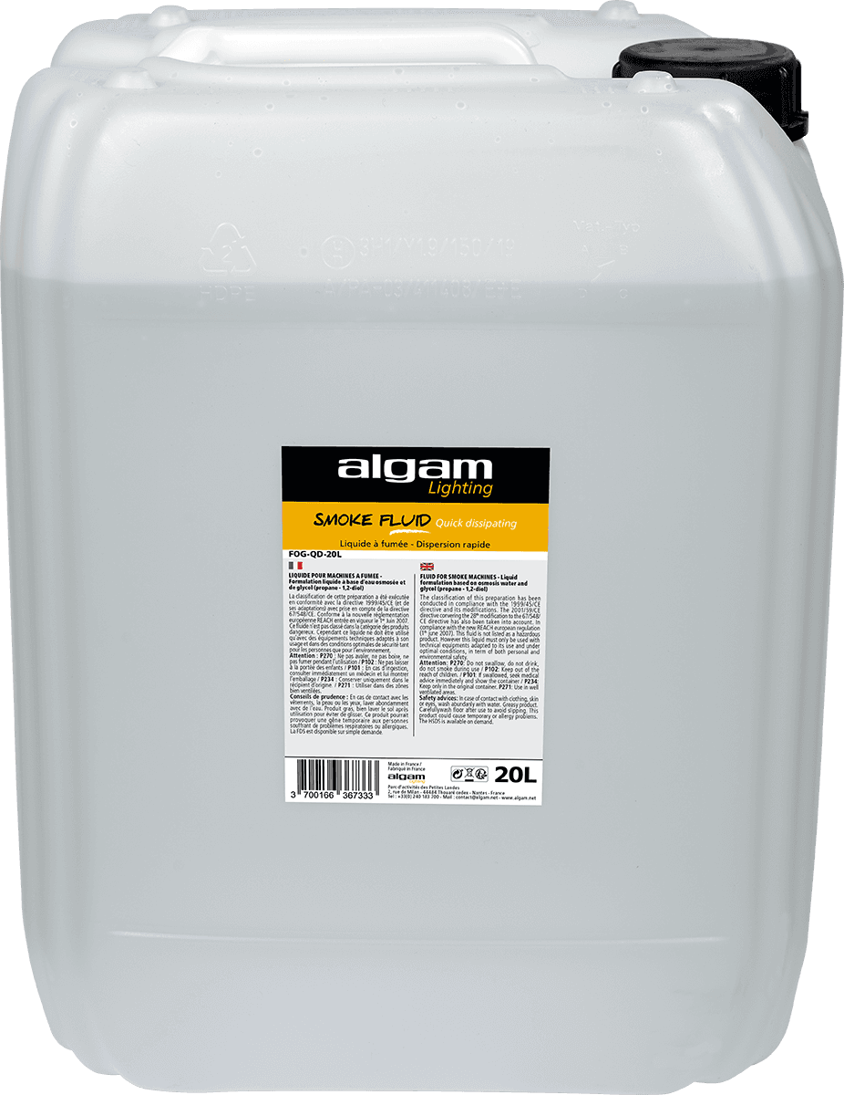 Liquido per Fumo Dispersione Rapida 20L