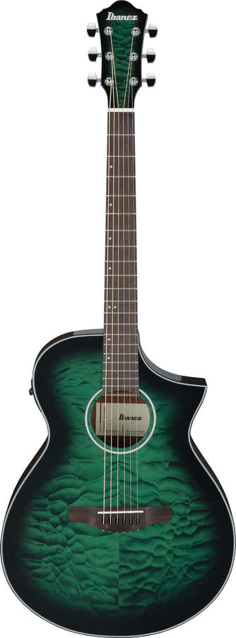 AEWC16QATEH Sunburst smeraldo trasparente