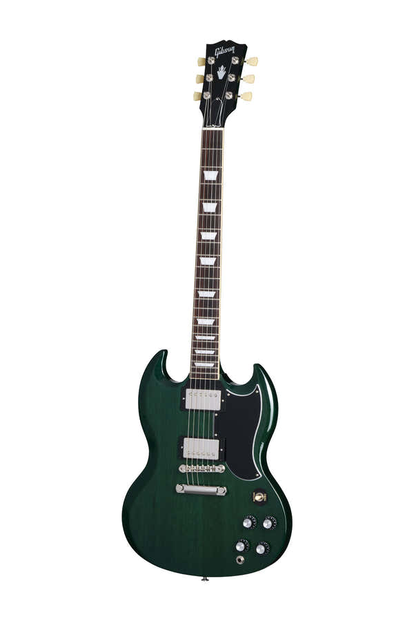 SG Standard '61 Stop Bar Translucent Teal Originale