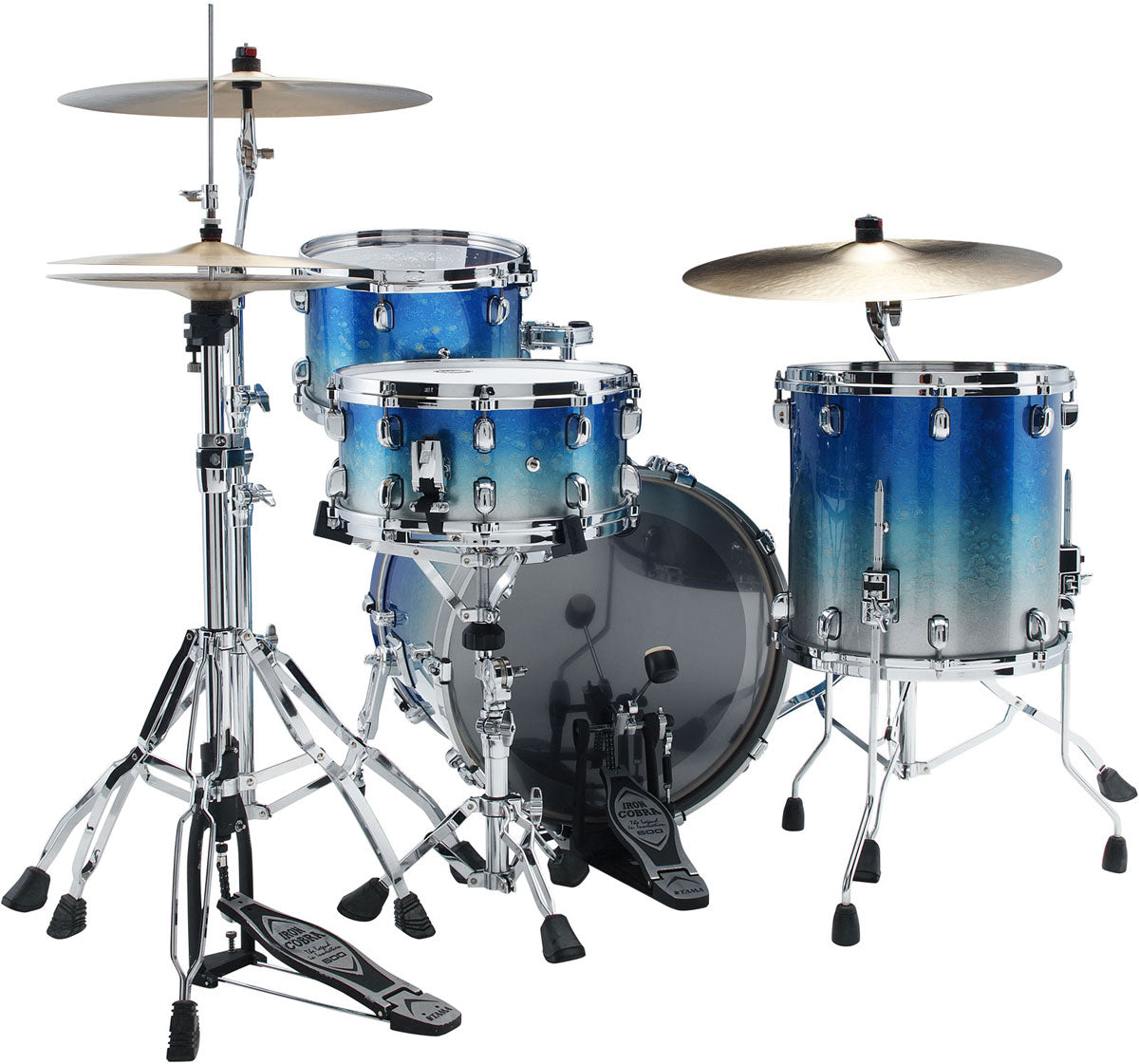 Starclassic Walnut/birch Fusion 20 Sfumato blu ghiaccio fuso