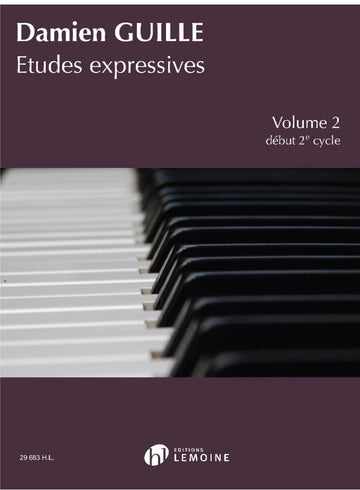 Guille - Études Expressives Début 2ème Cycle Vol.2 - Piano