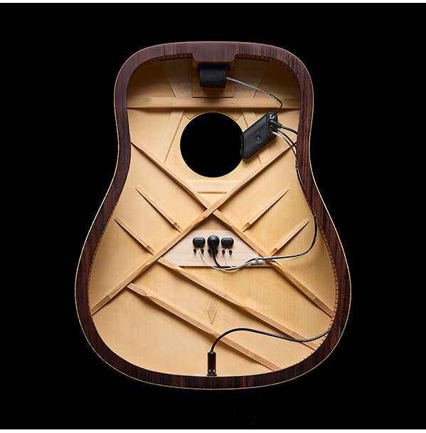 HIFI PICKUP SILO MICROPHONE SOUNDHOLE PREAMP WITH VOLUME AND MIX CONTROL