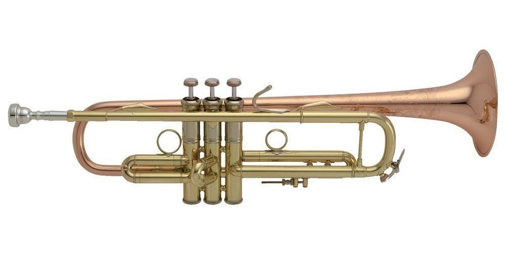 LR190-43B - Sib STRADIVARIUS BRONZE BELL LACQUER REVERSE LEADPIPE