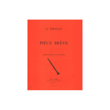 Ribault - Pièce Brève - Clarinetto e Pianoforte